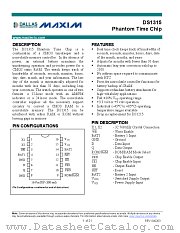 DS1315 datasheet pdf MAXIM - Dallas Semiconductor