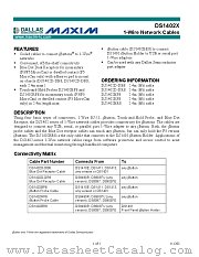 DS1402BR8 datasheet pdf MAXIM - Dallas Semiconductor