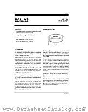 DS1425 datasheet pdf MAXIM - Dallas Semiconductor