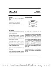 DS1427 datasheet pdf MAXIM - Dallas Semiconductor