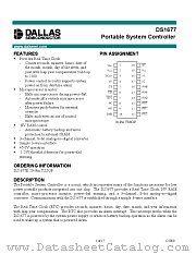 DS1677 datasheet pdf MAXIM - Dallas Semiconductor