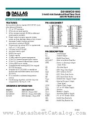 DS1693 datasheet pdf MAXIM - Dallas Semiconductor