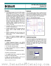 DS1702K datasheet pdf MAXIM - Dallas Semiconductor