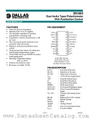 DS1802 datasheet pdf MAXIM - Dallas Semiconductor