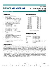 DS2016 datasheet pdf MAXIM - Dallas Semiconductor