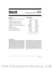 DS2109 datasheet pdf MAXIM - Dallas Semiconductor