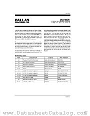 DS2109DK datasheet pdf MAXIM - Dallas Semiconductor