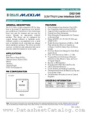 DS21349 datasheet pdf MAXIM - Dallas Semiconductor