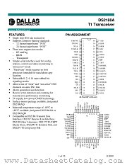 DS2180AQN datasheet pdf MAXIM - Dallas Semiconductor