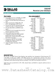 DS2187 datasheet pdf MAXIM - Dallas Semiconductor