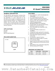 DS21Q59 datasheet pdf MAXIM - Dallas Semiconductor