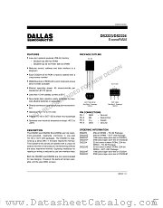 DS2224 datasheet pdf MAXIM - Dallas Semiconductor