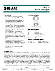 DS2409 datasheet pdf MAXIM - Dallas Semiconductor