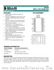DS2490 datasheet pdf MAXIM - Dallas Semiconductor