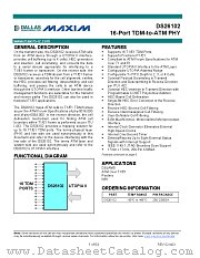 DS26102 datasheet pdf MAXIM - Dallas Semiconductor