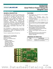 DS26401DK datasheet pdf MAXIM - Dallas Semiconductor