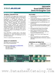DS3144DK datasheet pdf MAXIM - Dallas Semiconductor