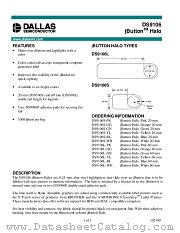 DS9106L-YL datasheet pdf MAXIM - Dallas Semiconductor