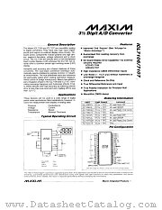 ICL7106 datasheet pdf MAXIM - Dallas Semiconductor