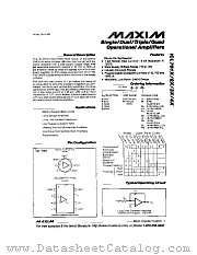 ICL7612 datasheet pdf MAXIM - Dallas Semiconductor