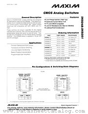 IH5050 datasheet pdf MAXIM - Dallas Semiconductor