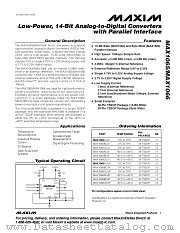 MAX1065 datasheet pdf MAXIM - Dallas Semiconductor