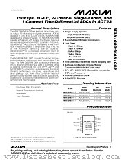 MAX1086 datasheet pdf MAXIM - Dallas Semiconductor