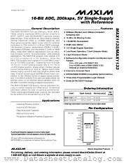MAX1132 datasheet pdf MAXIM - Dallas Semiconductor