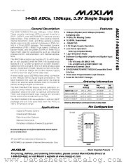 MAX1144 datasheet pdf MAXIM - Dallas Semiconductor