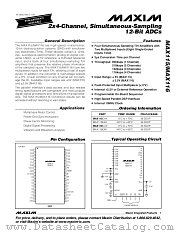 MAX116 datasheet pdf MAXIM - Dallas Semiconductor