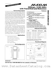 MAX120 datasheet pdf MAXIM - Dallas Semiconductor