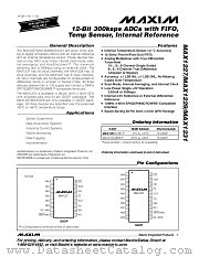 MAX1227 datasheet pdf MAXIM - Dallas Semiconductor