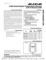 MAX1299 datasheet pdf MAXIM - Dallas Semiconductor