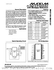 MAX131 datasheet pdf MAXIM - Dallas Semiconductor