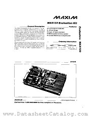 MAX132EVKIT datasheet pdf MAXIM - Dallas Semiconductor