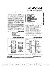MAX133 datasheet pdf MAXIM - Dallas Semiconductor