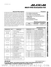 MAX1448EVKIT datasheet pdf MAXIM - Dallas Semiconductor