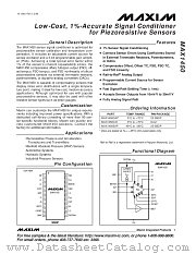MAX1450 datasheet pdf MAXIM - Dallas Semiconductor