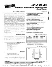 MAX1455 datasheet pdf MAXIM - Dallas Semiconductor