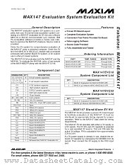 MAX146EVKIT datasheet pdf MAXIM - Dallas Semiconductor