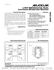 MAX1489E datasheet pdf MAXIM - Dallas Semiconductor