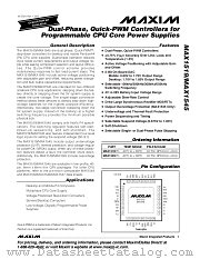 MAX1545 datasheet pdf MAXIM - Dallas Semiconductor