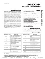 MAX1541EVKIT datasheet pdf MAXIM - Dallas Semiconductor