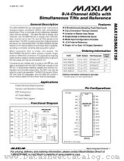 MAX156 datasheet pdf MAXIM - Dallas Semiconductor