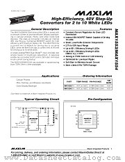 MAX1554 datasheet pdf MAXIM - Dallas Semiconductor