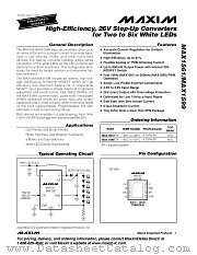MAX1561 datasheet pdf MAXIM - Dallas Semiconductor