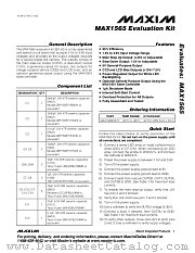 MAX1565EVKIT datasheet pdf MAXIM - Dallas Semiconductor