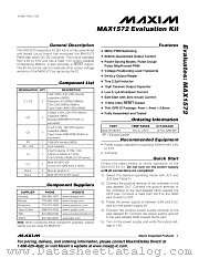 MAX1572EVKIT datasheet pdf MAXIM - Dallas Semiconductor