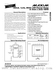 MAX1574 datasheet pdf MAXIM - Dallas Semiconductor