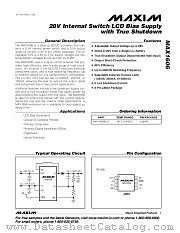 MAX1606 datasheet pdf MAXIM - Dallas Semiconductor